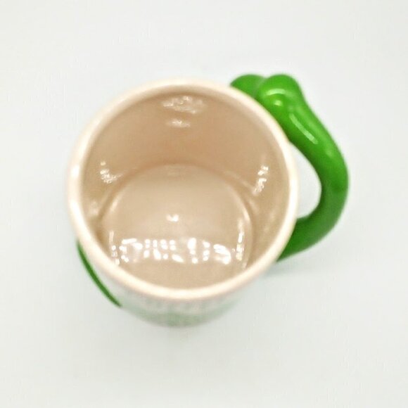 BigMouth Coffee Dinosaur Connoi-Saur Green Ceramic Mug - Picture 3 of 7
